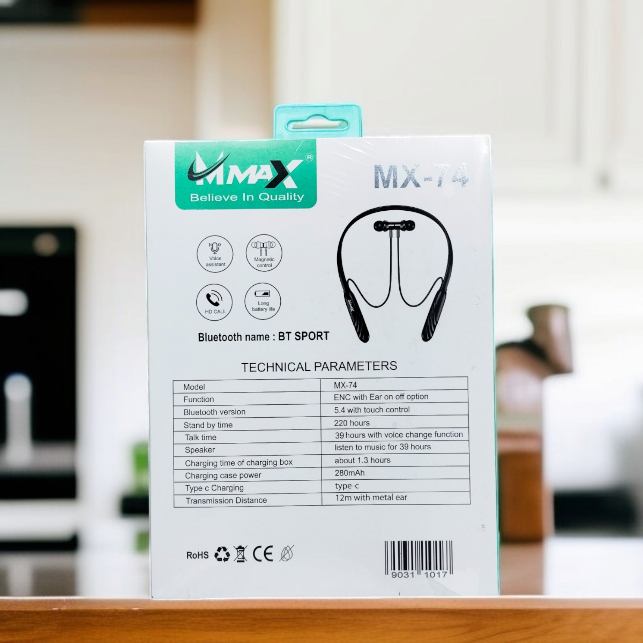 M max Mx-74 39 Hour Neckband - Image 3