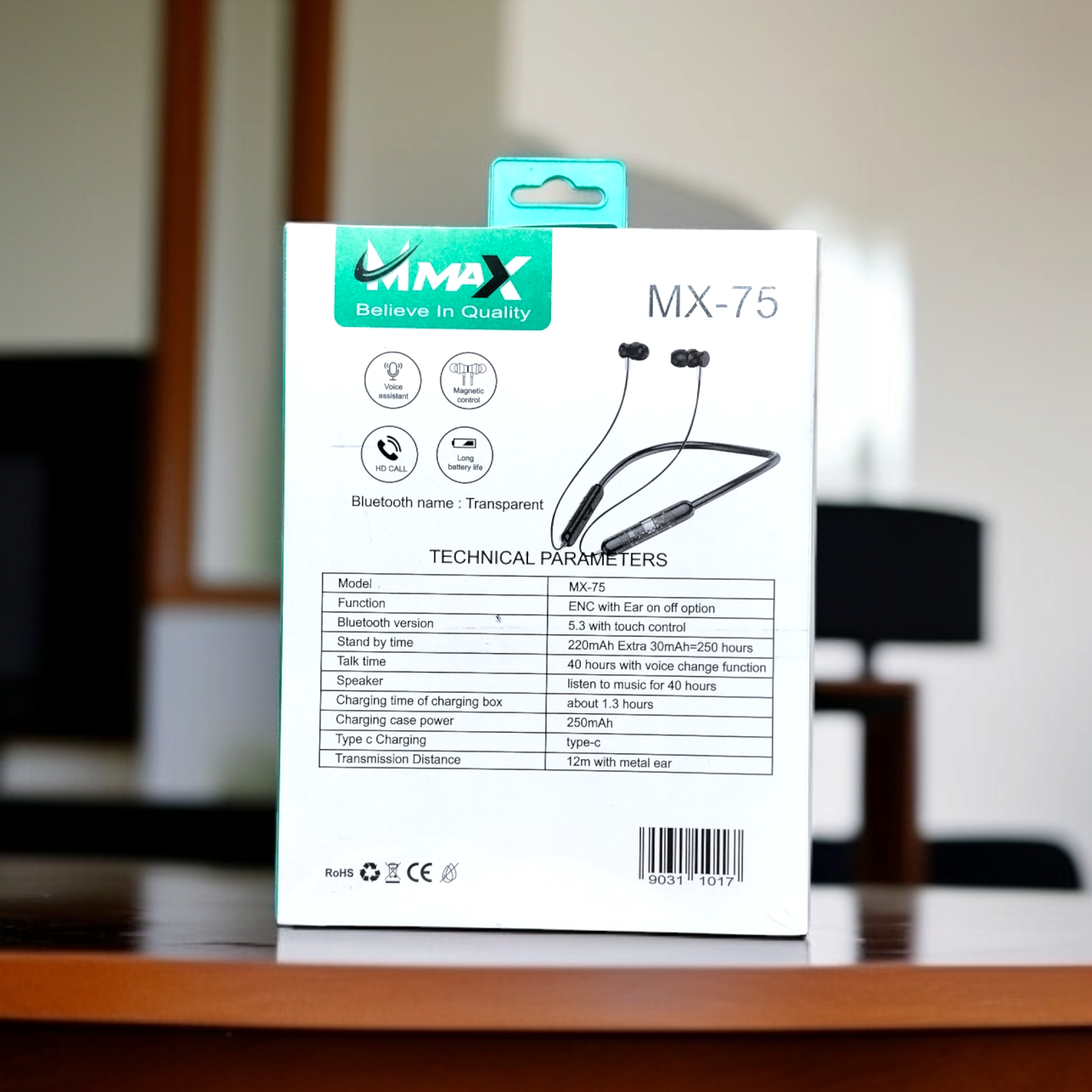 M max Mx-75 40 Hour Neckband - Image 3