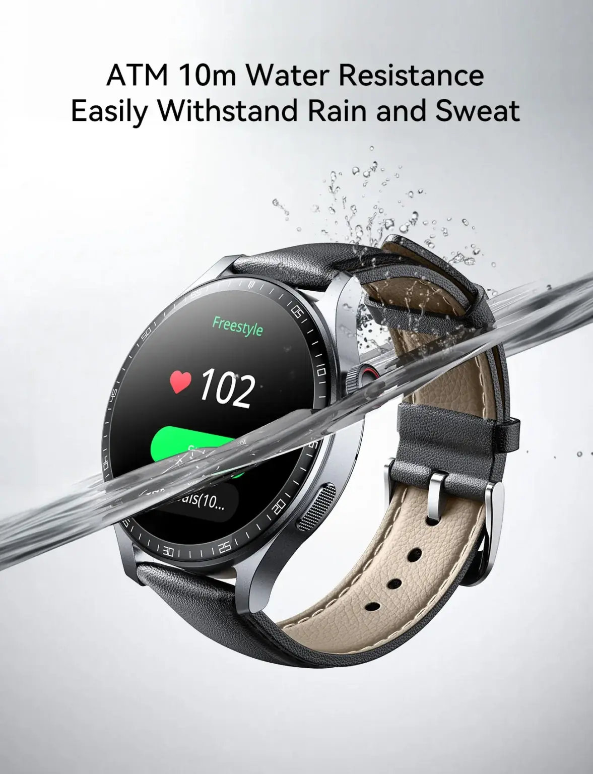 JOYROOM JR-FC2 Pro Classic Series Smart Watch (Answer/ Make Call) - Image 3