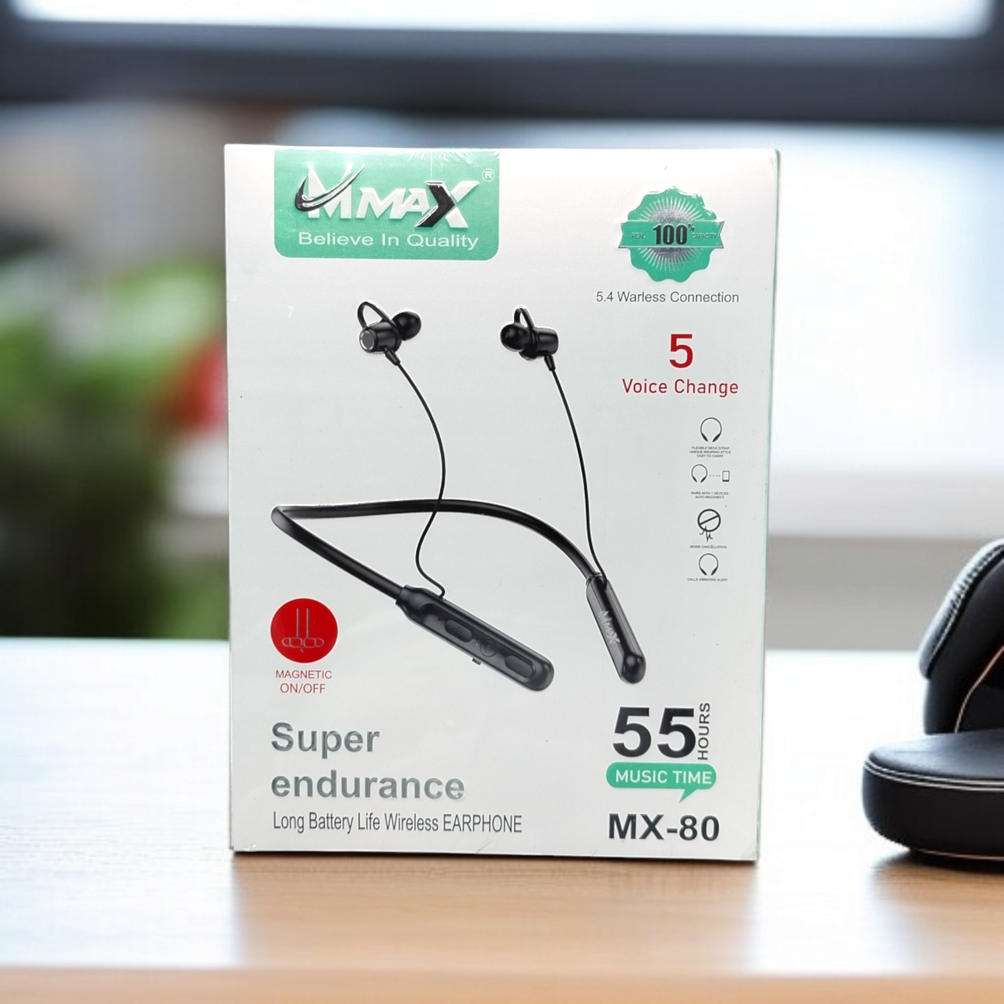 M max  Mx-80 55 Hour Neckband