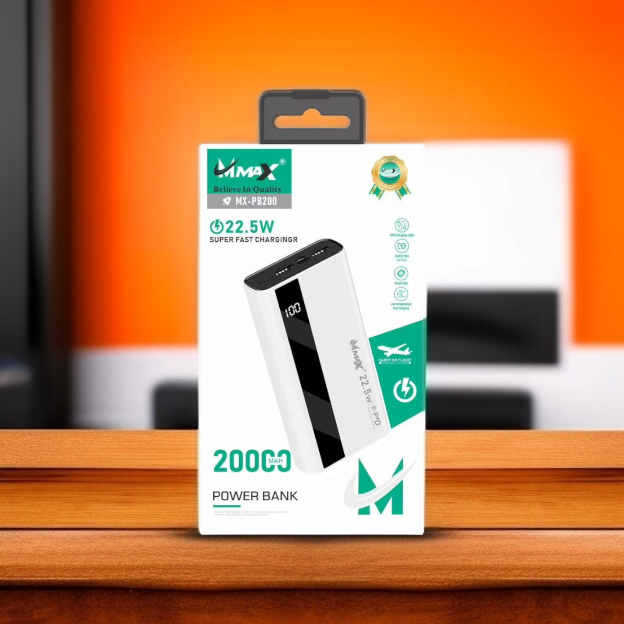 M max  Mx-PB200 (20000 mAh) power bank