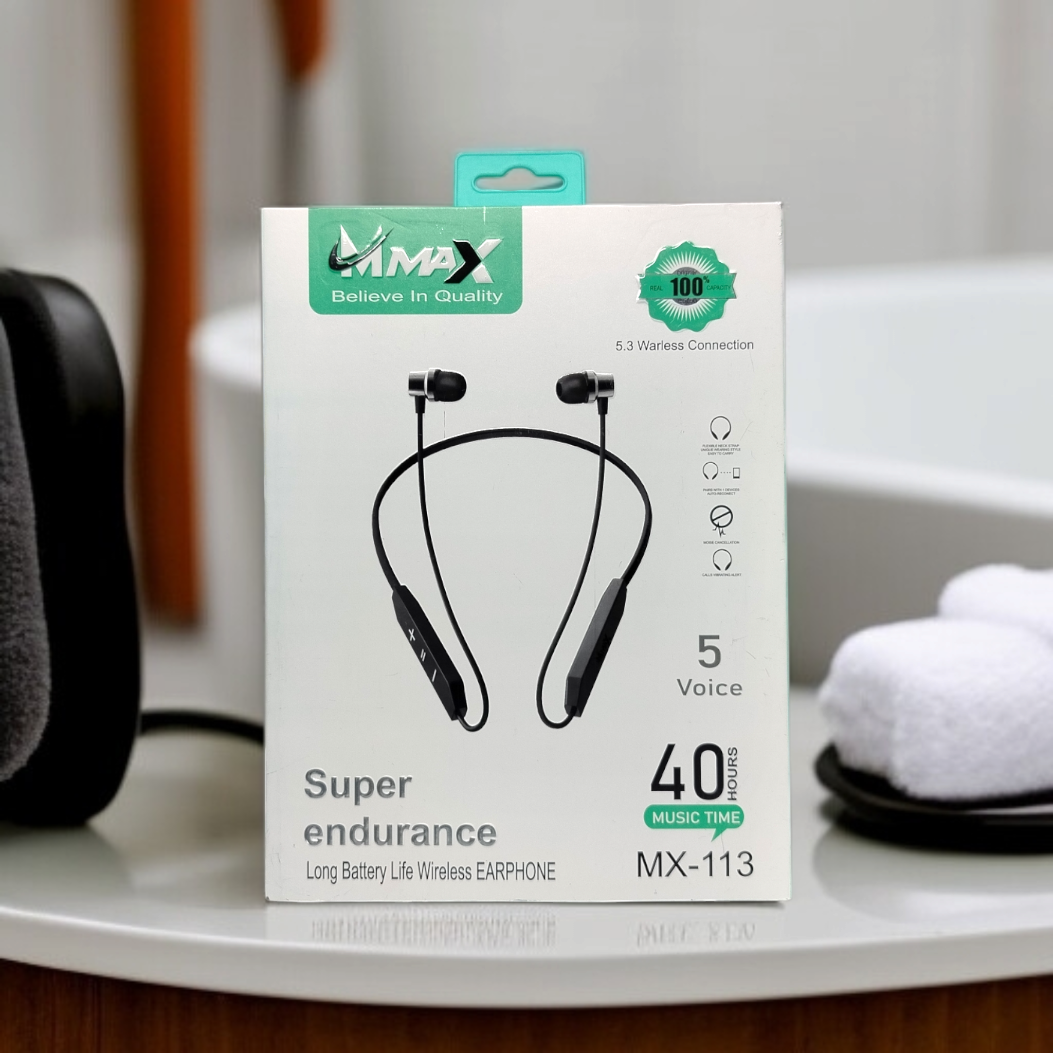 M max  Mx-113 40 Hour Neckband