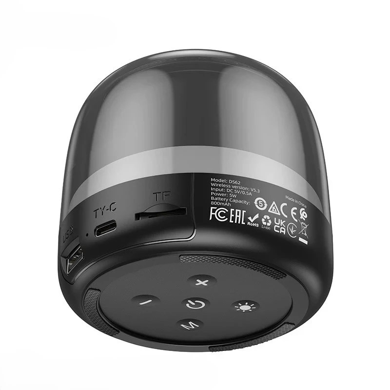 Hoco MMJ05 Crystal TWS Bluetooth Speaker - Image 2