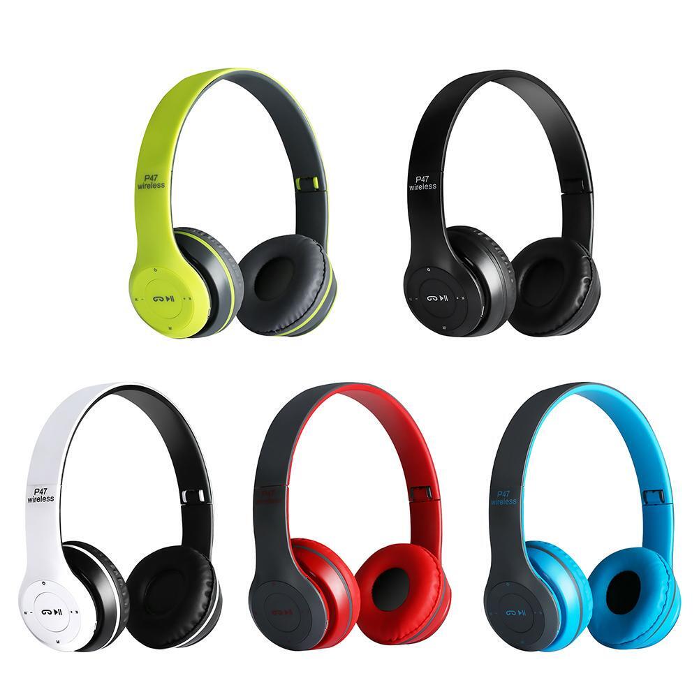 P47 Wireless Headphone with FM Radio