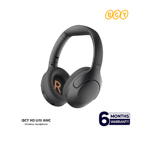 QCY H3 Lite ANC Wireless Headphones Bluetooth 5.3 Over Ear Headset