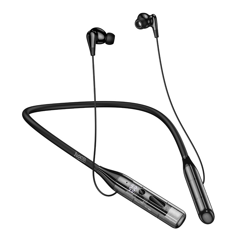 Hoco MMJ11 ENC Bluetooth Neckband Earphone | 100 Hours Music - Image 3