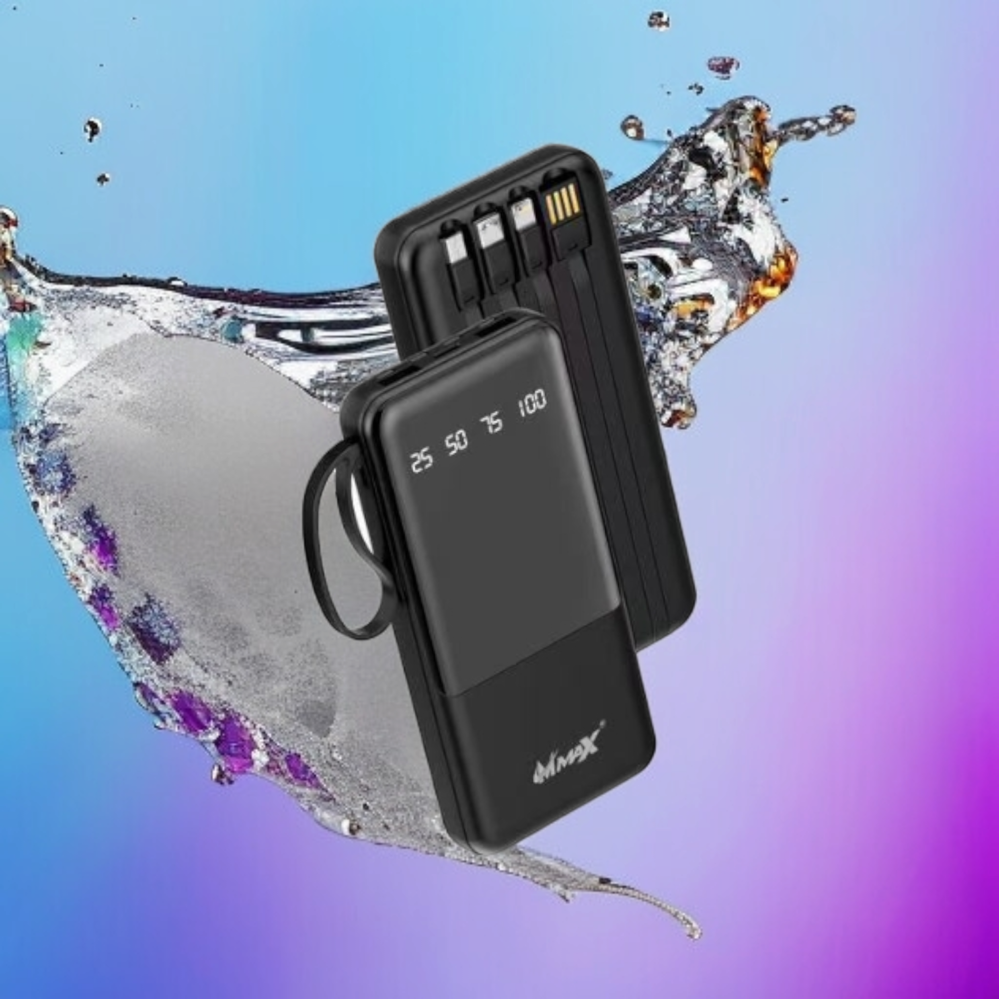 M max  Mx-PB300 (10000 mAh) power bank - Image 2
